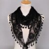 Triangle Lace Scarves without Bling