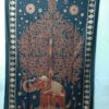 Tree Of Life With Elephant Wall Hanging Handmade Cotton Tapestry 84" x 54" inch VTrendz