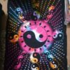 Yin Yang Mandala Tie dye Poster Wall Hanging Handmade Cotton Tapestry 40" x 30" inch
