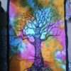 Celtic Tree Tie dye Poster Wall Hanging Handmade Cotton Tapestry 40"x30" inch VTrendz