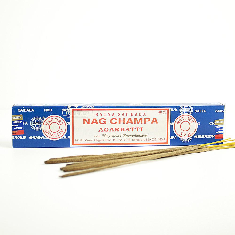 Original Satya Sai Baba Nag Champa Incense Sticks: The World's Favorite Scent