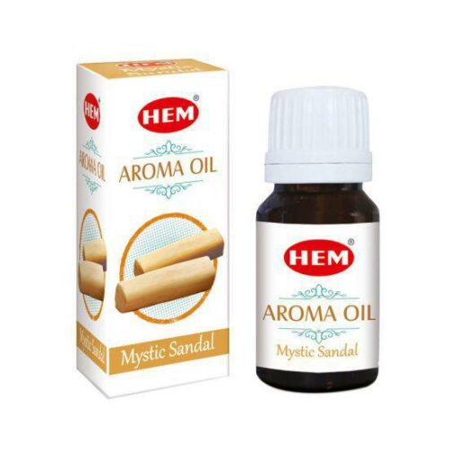 HEM Mystic Sandal Aroma Oil | A 10ml Vial of Sacred Grounding