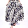 Skirt / Dress Coconut Buckle Elephant Long Comfy Skirt with Elastic Stretch and Adjustable Tie VTrendz