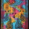 Dream Catcher 1/2 Circle Wall Hanging Handmade Cotton Tapestry 84"x54" inch VTrendz