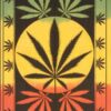 Hemp Big Leaf Wall Hanging Handmade Cotton Tapestry 84"x54" inch VTrendz