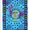 Sun and Moon Vertical Hang Wall Hanging Handmade Cotton Tapestry 84" x 54" inch VTrendz