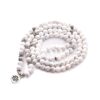 White Turquoise 108 Rosary 6 & 8mm Stone Beads Necklace / Bracelet Natural Stone VTrendz