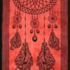 Dream Catcher 1/2 Circle Wall Hanging Handmade Cotton Tapestry 84"x54" inch VTrendz
