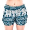 Comfy Shorts Rayon Elephant Print