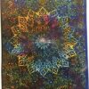 Mandala Flower Wall Hanging Handmade Cotton Tapestry 84"x54" inch VTrendz