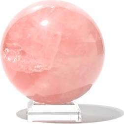 Rose Quartz Sphere Natural Stone For Healing Stone for Creativity, Intuition & Protection, Meditation Crystal Healing Grid Reiki Metaphysical Energy