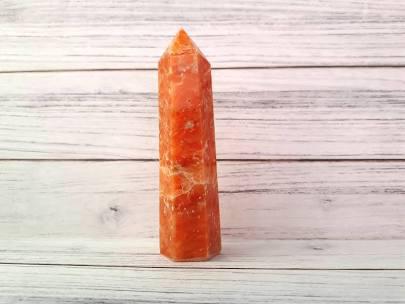 Sunstone Obelisk Tower Jumbo Healing Wand Spirit Stone 4 or 8 Faceted Pointed Obelisk Tower Healing Reiki Wand Metaphysical Balance Energy Approx. 2 - 5 inches tall