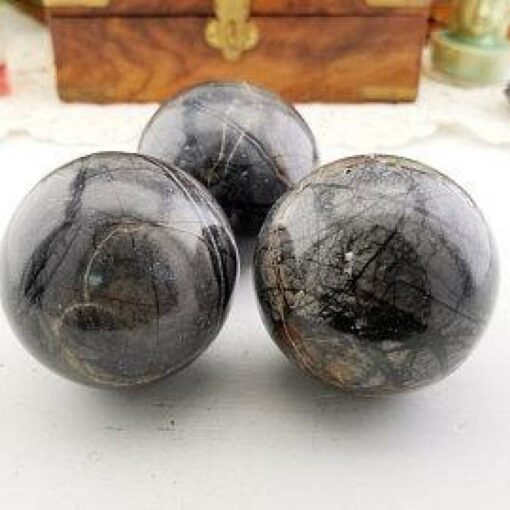 Picasso Jasper Sphere Natural Stone For Healing Stone for Creativity, Intuition & Protection, Meditation Crystal Healing Grid Reiki Metaphysical Energy