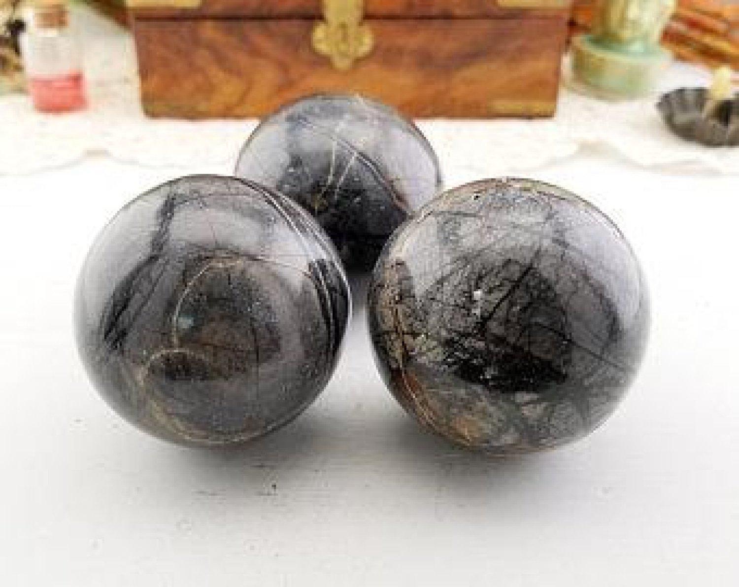 Picasso Jasper Sphere Natural Stone For Healing Stone for Creativity, Intuition & Protection, Meditation Crystal Healing Grid Reiki Metaphysical Energy