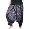 Thai Aladdin Harem Pants Jumpsuit Printed Pant with Elastic & Draw String; Aladdin / Harem Pants, Boho Pants, Unisex, Yoga / meditation Bohemian Pants or Jumpsuit or Halter neck Dress VTrendz