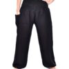 Thai Elastic Comfortable Harem Boho Pants with single pocket Plain solid color 100% Rayon VTrendz