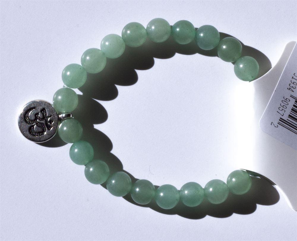 Green Aventurine Stone Beads Natural Stone Bracelet Prayer Beads