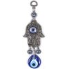 8" Inch Circle & Hamsa Hand Hanging, Handmade VTrendz