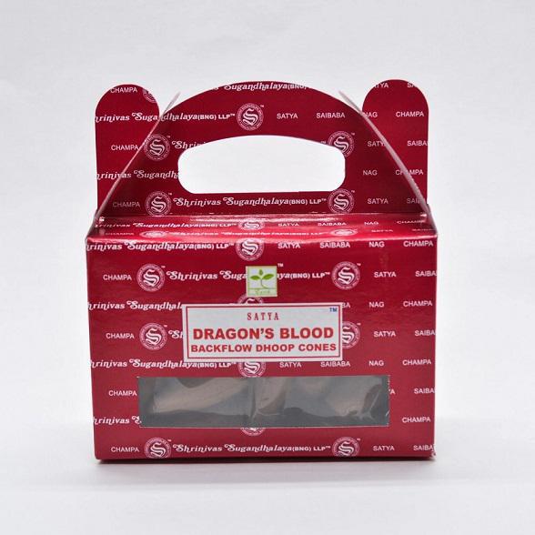 Satya Dragon's Blood Backflow Cones: A River of Ancient Power