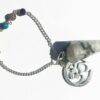 Rainbow Moonstone Chakra Beads 12 faceted Pendulum 3-in-1 pendulum, bracelet, pendant VTrendz