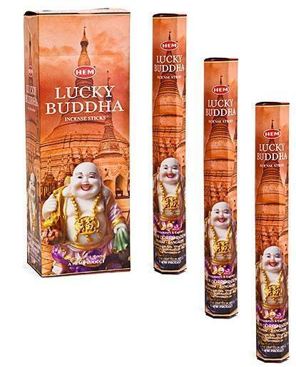 HEM Lucky Buddha Incense Sticks for Prosperity and Happiness