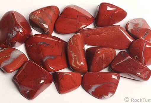 Red Jasper rough Raw and tumbled pam stone