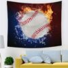 Baseball Tapestry, Wall Hanging, Table Cover, Home Decor VTrendz