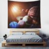 Planets & Universe Tapestry, Wall Hanging, Table Cover, Home Decor VTrendz