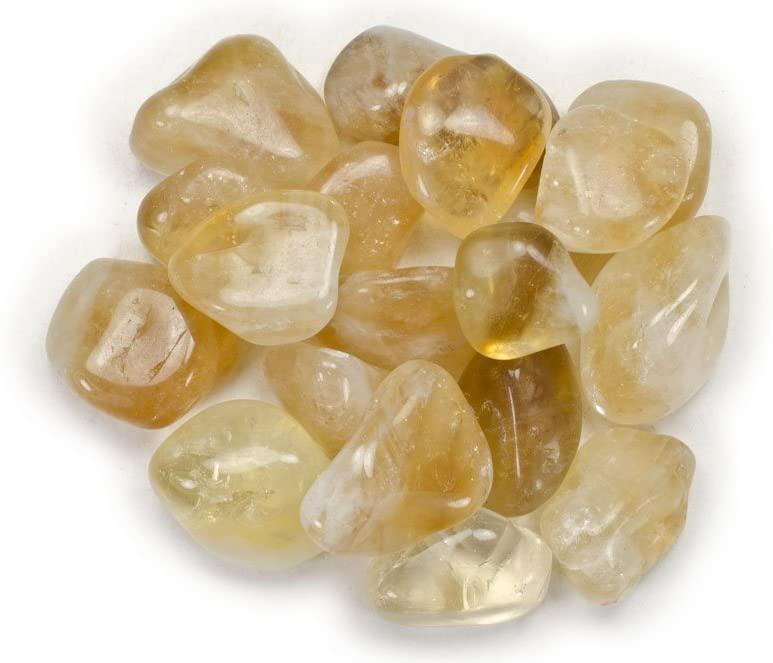 Citrine Rough & Tumbled