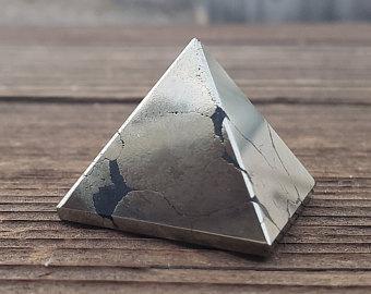 Pyrite Stone Pyramid 2*2*2 inch