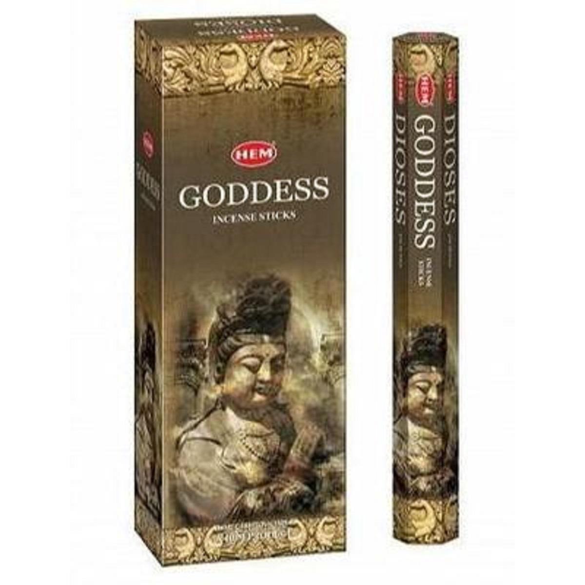 Hem Goddess Incense Sticks for Empowerment and Honoring the Divine Feminine