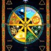 Pagan Calendar Tapestry 84" x 54" VTrendz