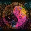 Sun Moon Yin Yang Tapestry 84" x 54" VTrendz