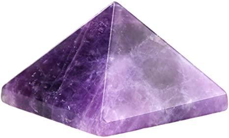 Amethyst Stone Pyramid 2*2*2 inch