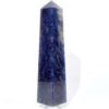 Iolite Obelisk Tower Jumbo Healing Wand Spirit Stone 4 or 8 Faceted Pointed Obelisk Tower Healing Reiki Wand Metaphysical Balance Energy Approx. 3-4 inches tall