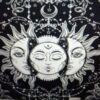 Sun Moon Poster Wall Hanging Handmade Cotton Tapestry 40"x30" inch VTrendz