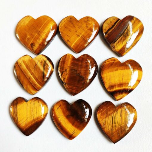 Tiger's Eye Crystals Relaxation / Palm Stone/ Pocket Stone/ Worry Stone