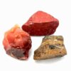 Red Carnelian Crystals Relaxation / Palm Stone/ Pocket Stone/ Worry Stone VTrendz
