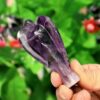 Amethyst Crystal Guardian Angel Protection Pocket Angel, Approx. 2-3 Inch VTrendz
