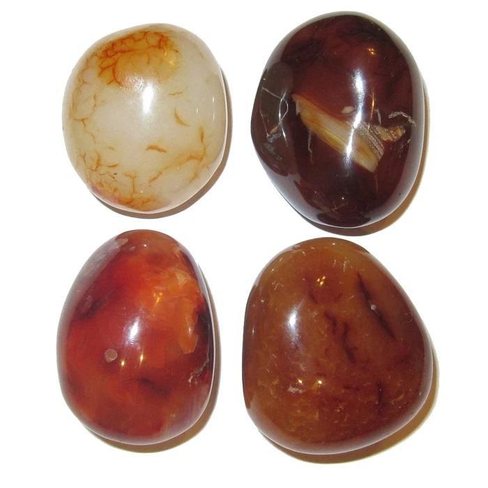 Red Carnelian Crystals Relaxation / Palm Stone/ Pocket Stone/ Worry Stone - Image 3