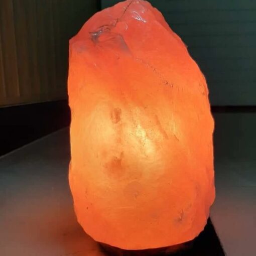 Medium Natural Shape Himalayan Natural Salt Rock Crystal Air purifier / Ionizer 6 - 11 lbs