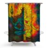 Shiv Shakti, Ardhnarishwar, Male/Female Power, Shower Curtain VTrendz