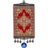 Large Carpet Wall Hanging Handwoven. 17.5" Inch, Turkish Miniature Carpet Designed Woven Wall Hanging