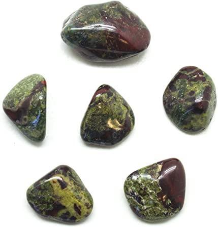 Dragon Bloodstone Tumbled and Rough Stone