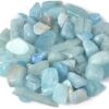 Loose Aquamarine Crystals Rough Tumbled (2–4 cm): The Stone of Serenity and Communication VTrendz