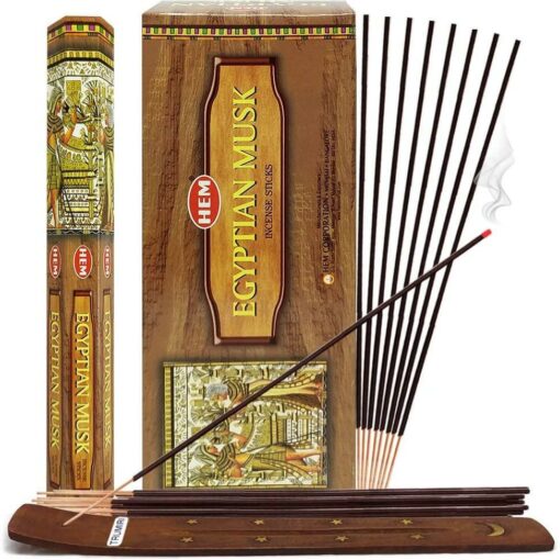 Hem Egyptian Musk Incense 20 sticks, HEM Incense stick pack VTrendz