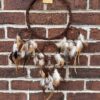 Suede fabric dreamcatcher 4 baby assorted color 22cm