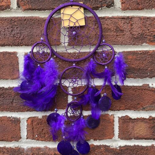 4-Baby Nylon thread dream catcher windchime 4 baby  12cm