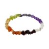 7-Chakra Stone Chips Bracelet Natural Stones VTrendz
