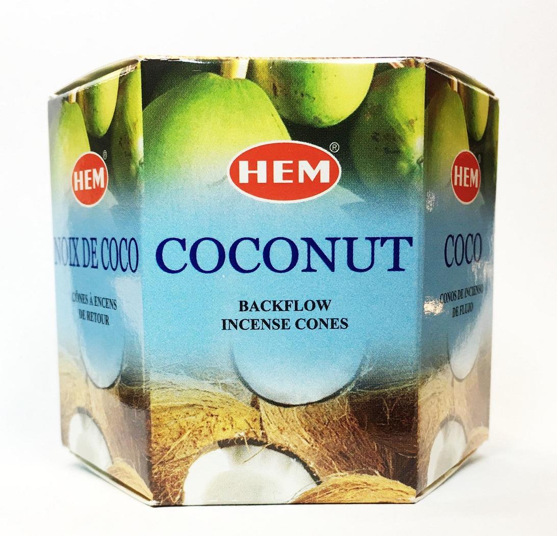 HEM Coconut Backflow Cones: The Calming Flow of Paradise
